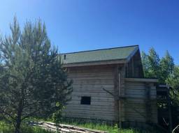 Двухэтажный бревенчатый дом в Сосновке (6 км от Калязина)
