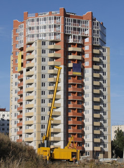 В Волгограде продаётся однокомнатная 39 м² в новостройке с видом на Волгу