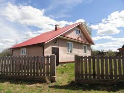 Новый брусовый дом с мебелью в тихой деревне Малое Мельничное, на берегу Волги, 230 км от МКАД